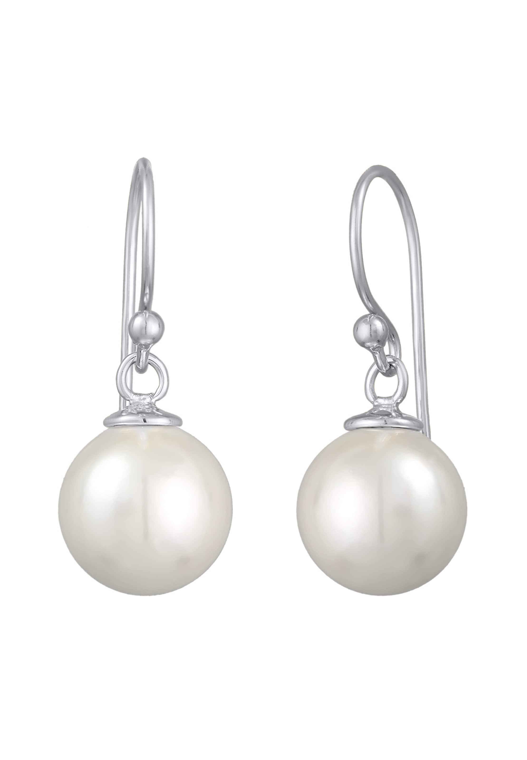 ELLI Earrings in Silver: front