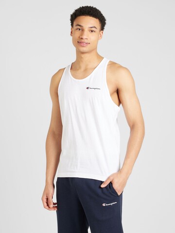 Champion Authentic Athletic Apparel - Camisa em branco: frente