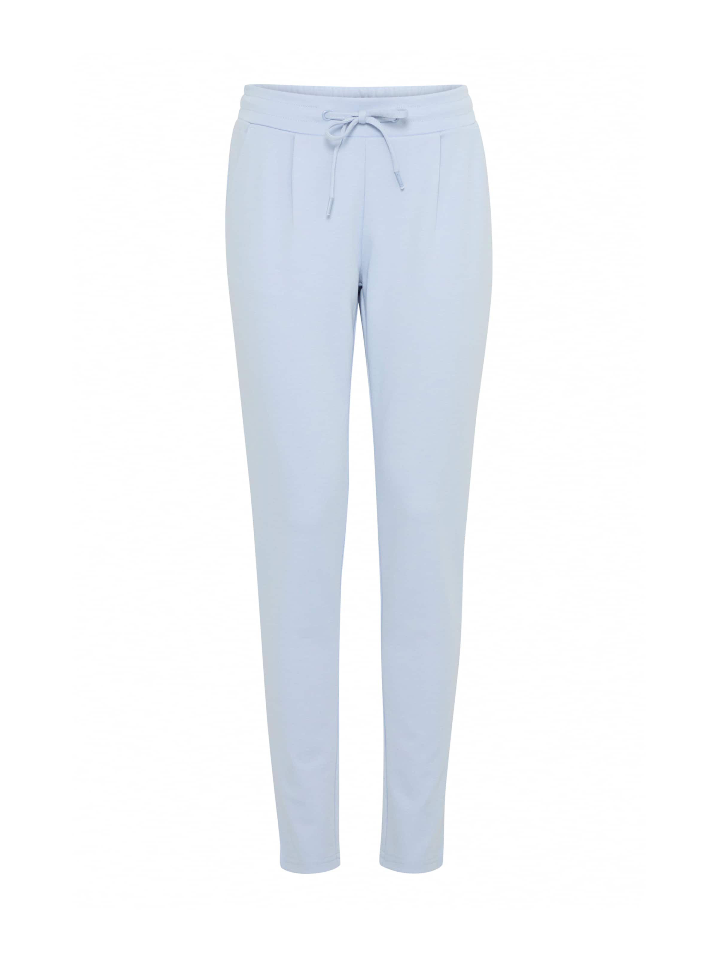 ICHI - Calças 'Kate' em azul: frente