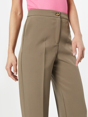 Loosefit Pantalon à plis 'ASTRID' ONLY en marron