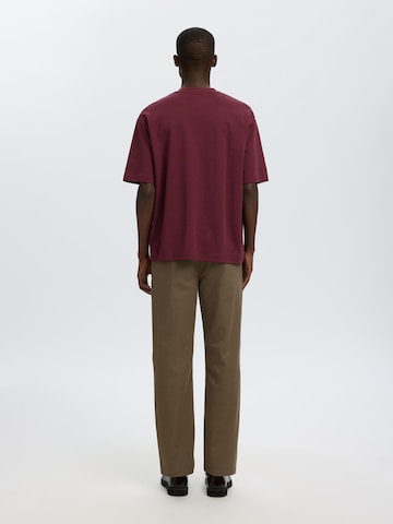 SELECTED T-Shirt in Rot