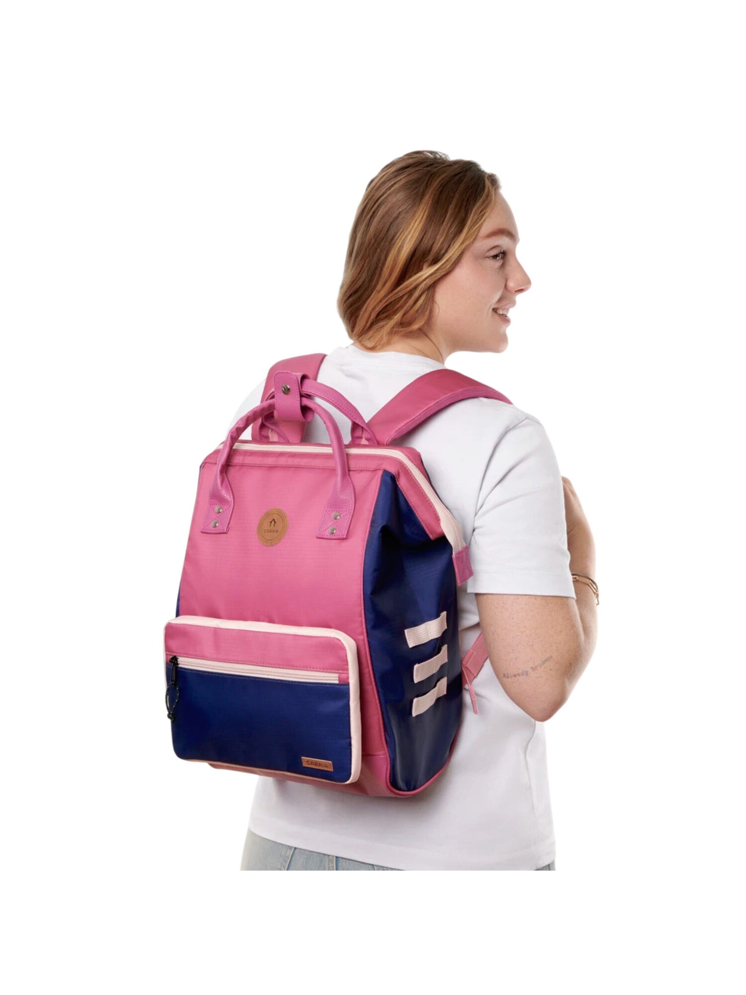 Cabaia Rucksack 'Braga M'‌‌‌‌‌‌‌‌ in Pink