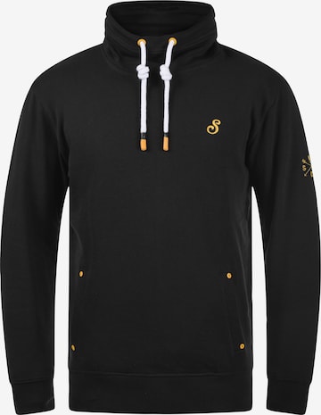 !Solid - Sudadera 'Kaan' en negro: frente