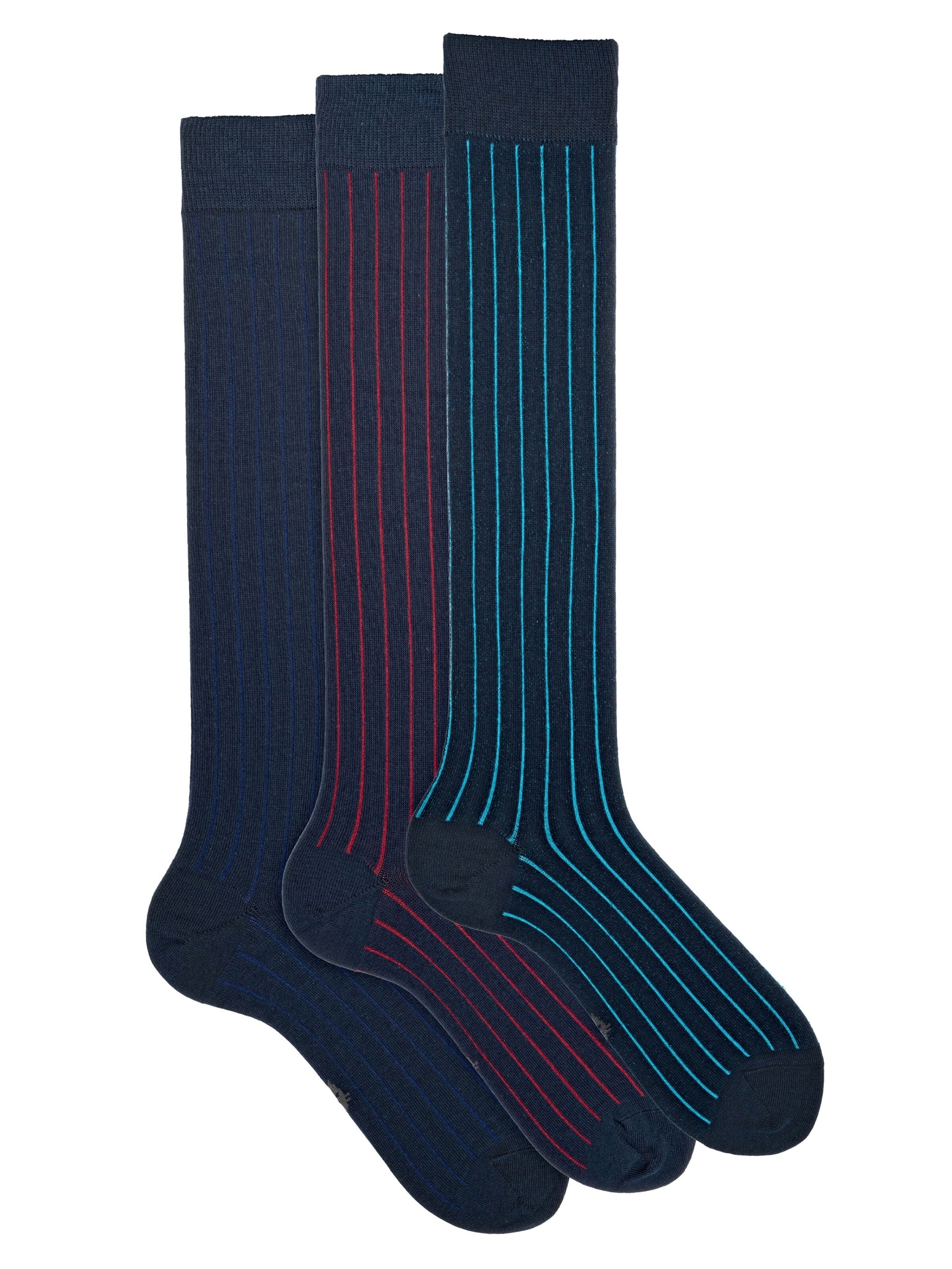 Gambaletto '3 Pack Calze Lunghe Fantasia - Confezione Regalo - Ciocca' di Ciocca in colori misti: frontale