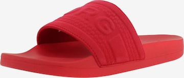 BJÖRN BORG - Sapato de praia/banho 'ROMEO' em vermelho: frente