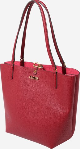 GUESS Nákupní taška 'ALBY' – červená
