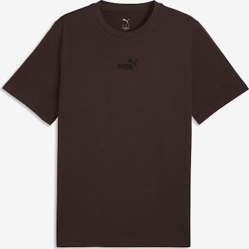 T-Shirt fonctionnel 'No. 1' PUMA en marron : devant