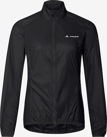 VAUDE Athletic Jacket 'Matera Air' in Black: front