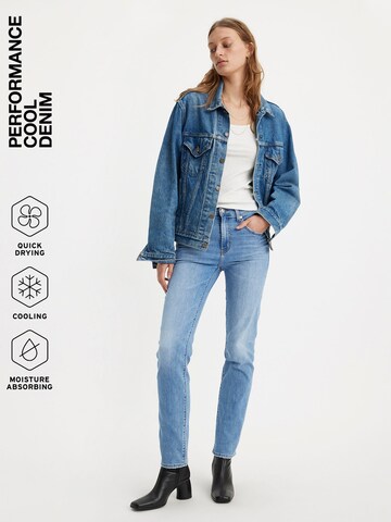 mėlyna LEVI'S ® Standartinis Džinsai '724™ High Rise Straight Performance Cool'