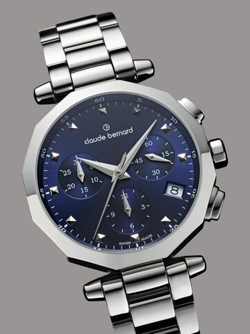 Claude Bernard Analog Watch 'Dress Code Chronograph' in Blue