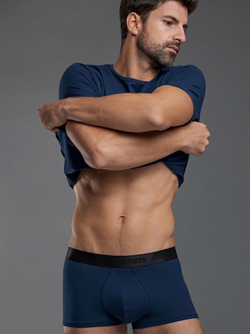 zd ZERO DEFECTS - Calzoncillo boxer 'Akiles Soya Trunk' en azul