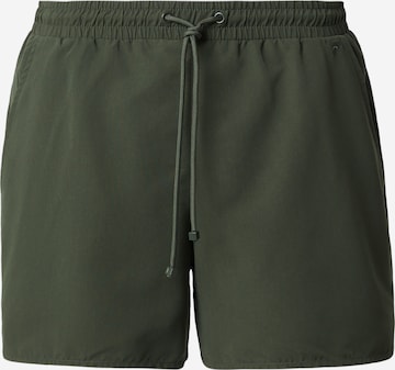 Shorts de bain 'Faris' DAN FOX APPAREL en vert : devant