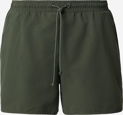 DAN FOX APPAREL Uimashortsit 'Faris' koossa S värissä tummanvihreä, Tuotenäkymä