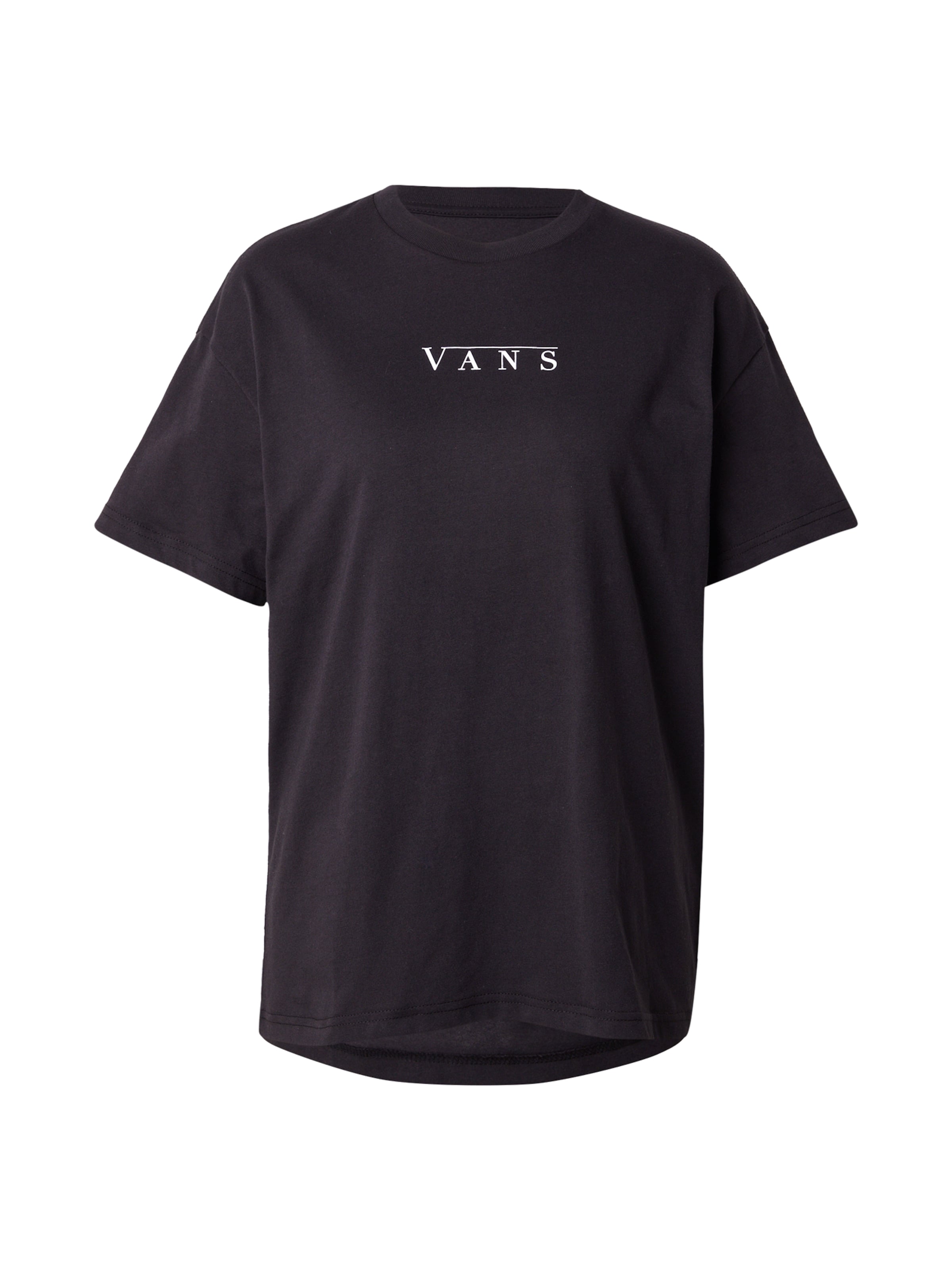 VANS Футболка 'TALK TALK' в Черный: спереди