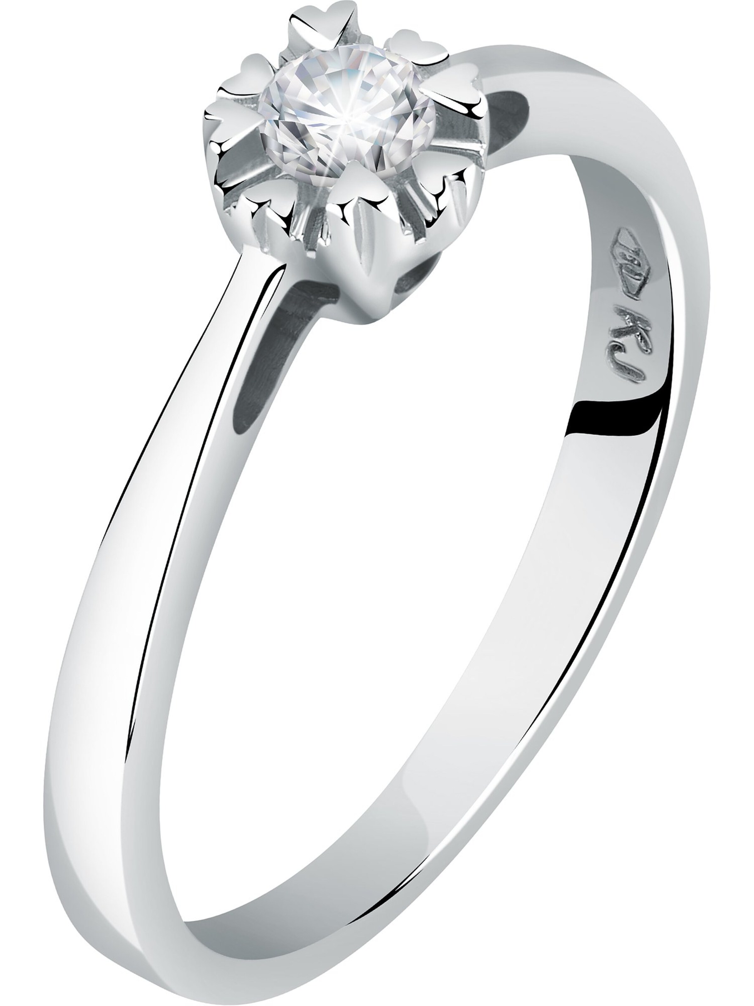 CHRIST Ring in Silver: front