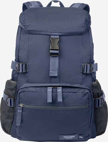 Zaino di TUCANO in blu: frontale