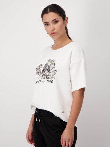 T-shirt monari en blanc