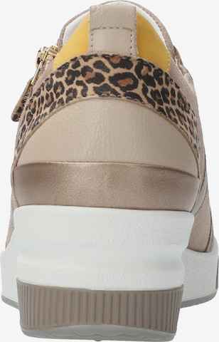 MOBILS ergonomic Sneakers laag 'Trudie' in Beige