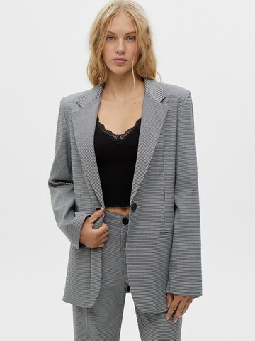 Pull&Bear Blazer in Black: front