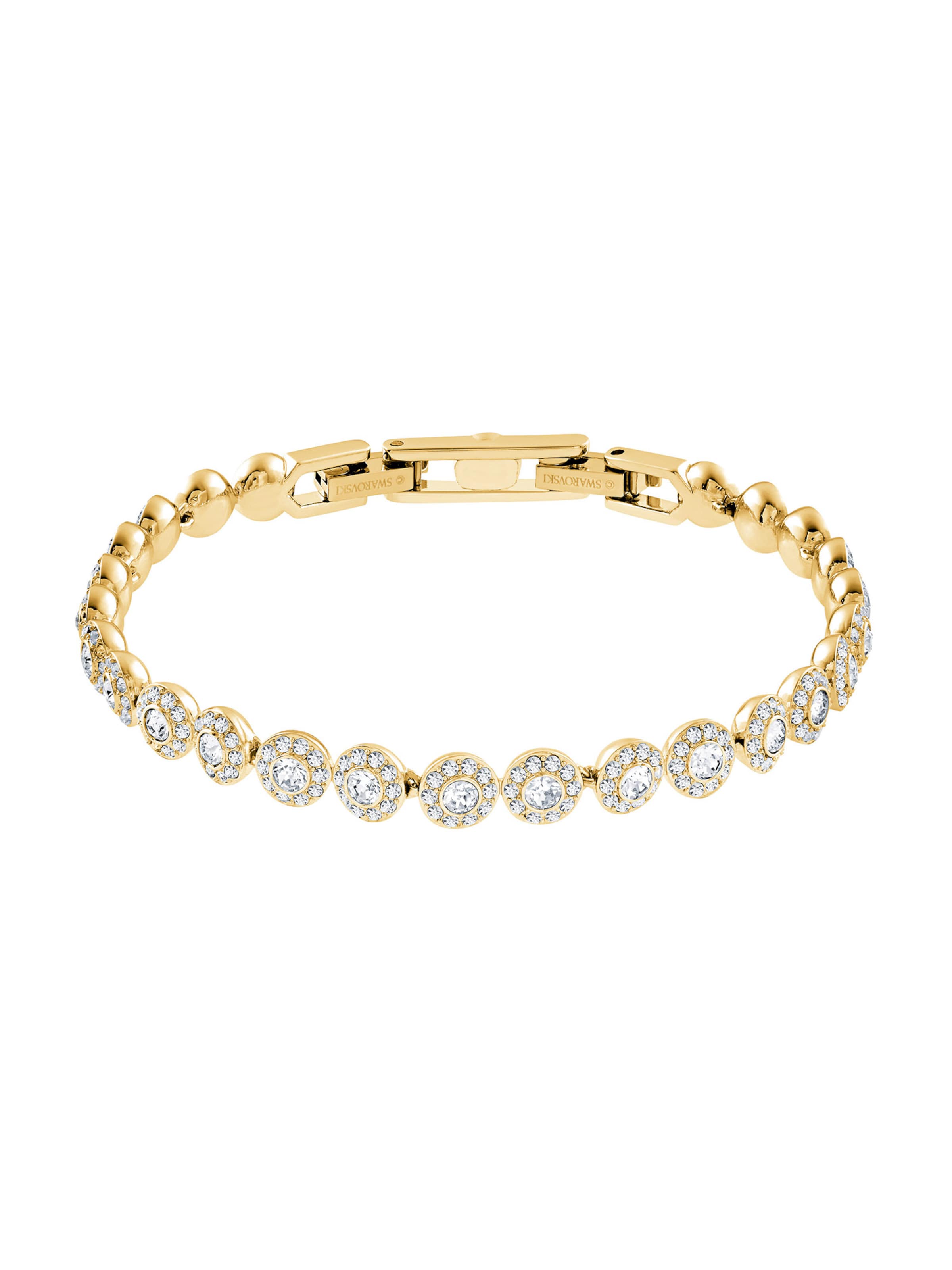 Swarovski Armband 'Una' in Goud: voorkant