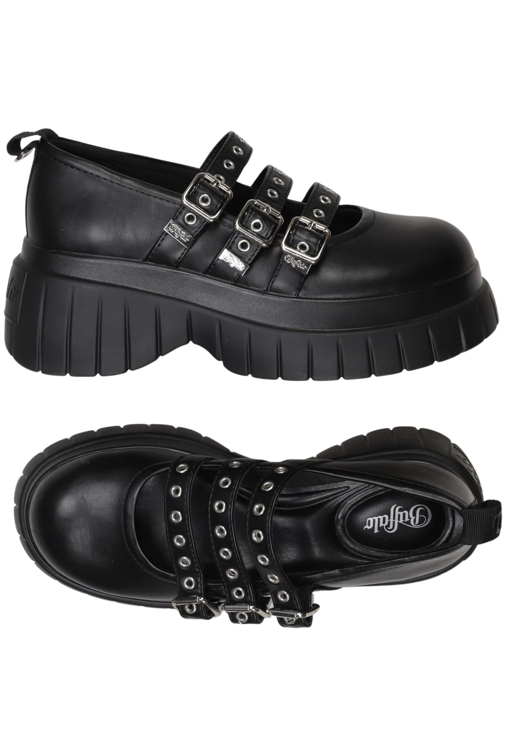Buffalo London Flats & Loafers in 38 in Black: front