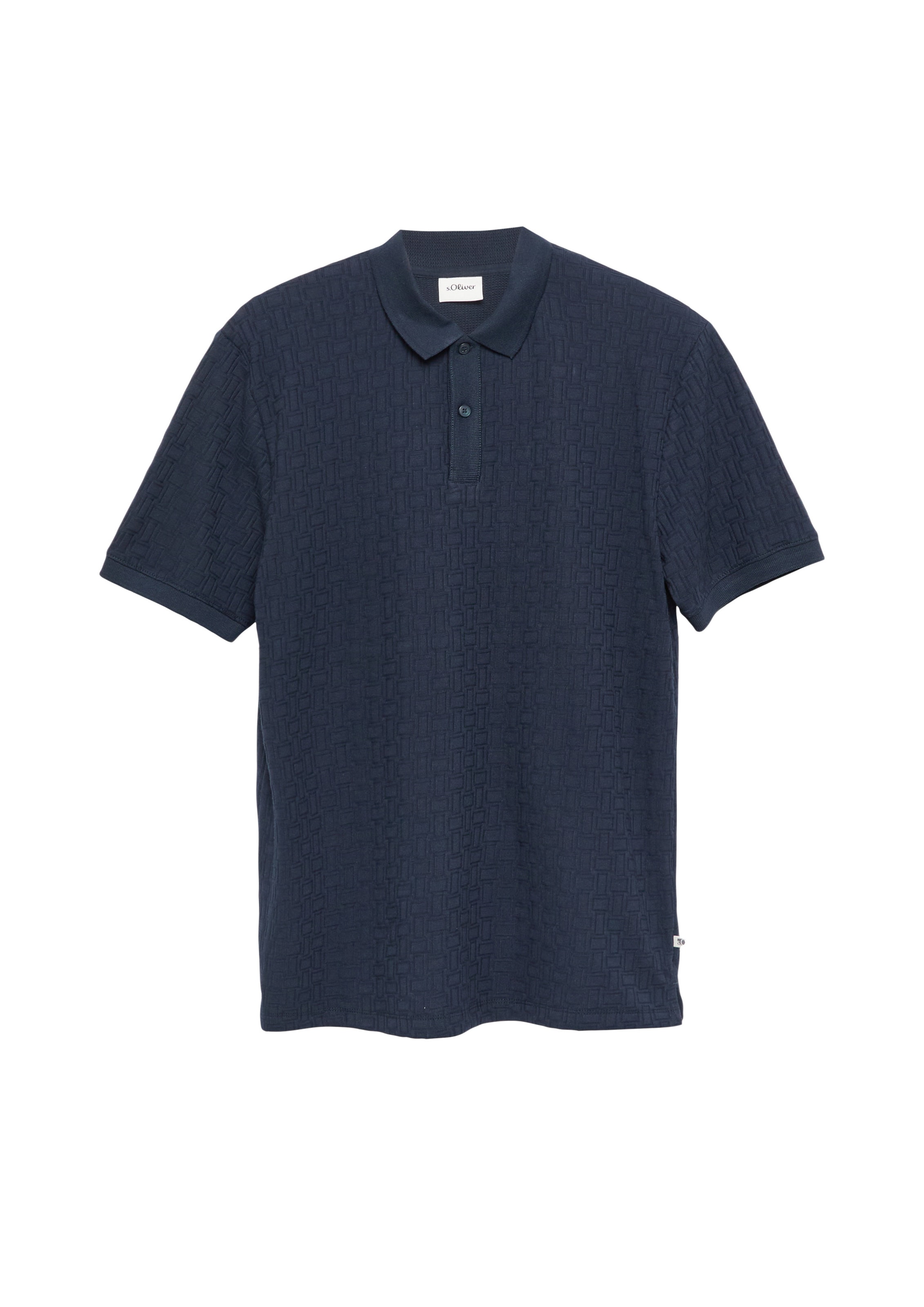 s.Oliver Poloshirt in Blau: Vorderseite