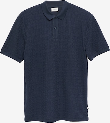 s.Oliver Poloshirt in Blau: Vorderseite