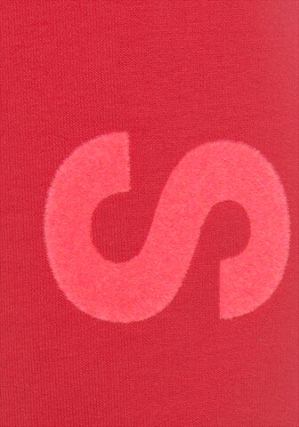 Sweat-shirt Elbsand en rouge