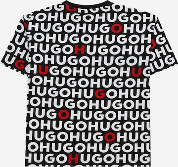 Tricou de la HUGO Red pe negru