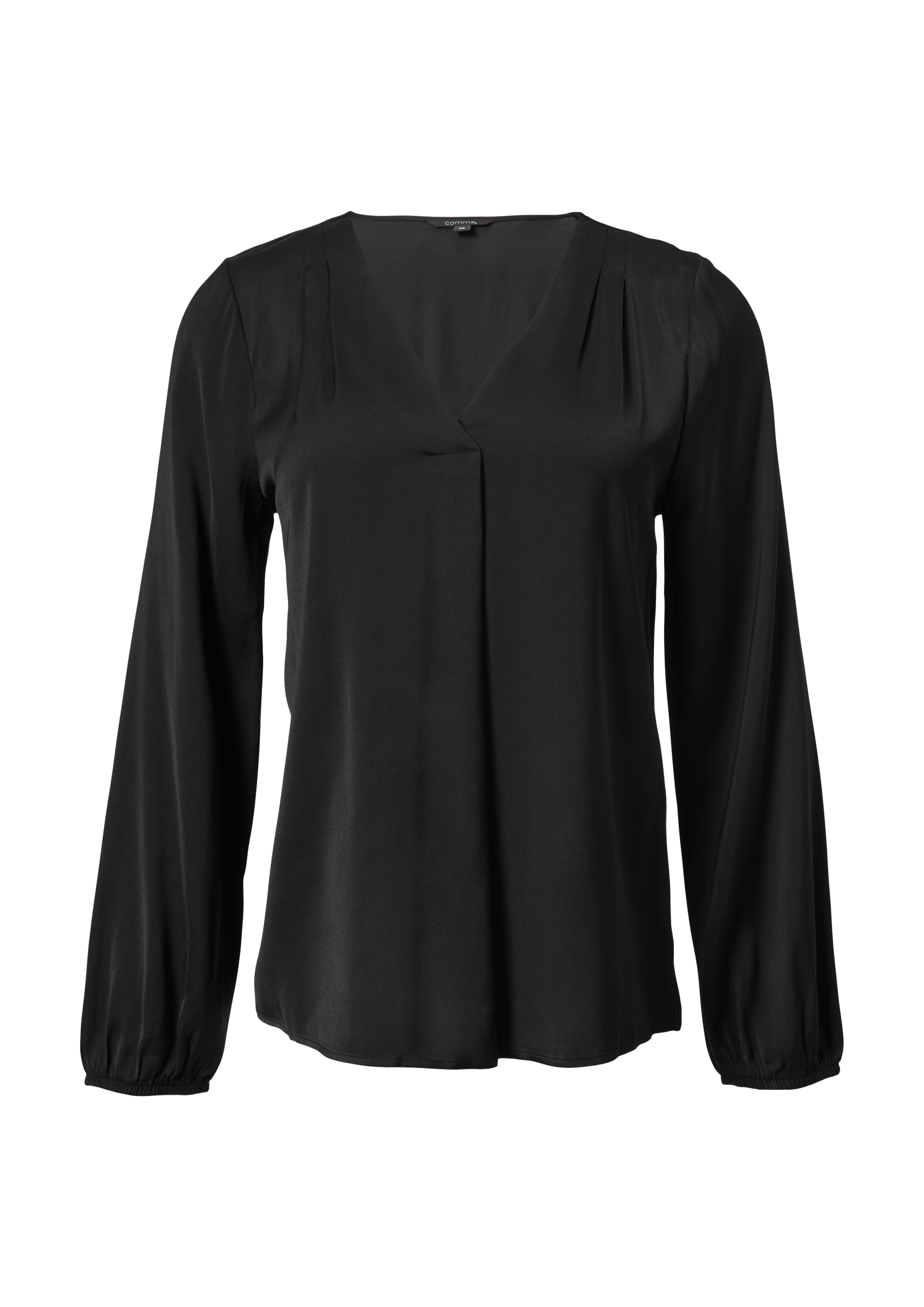 COMMA Bluse in Schwarz: Vorderseite