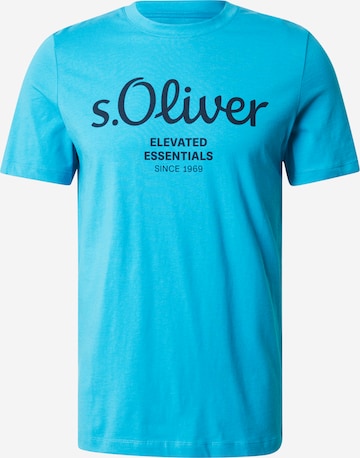 s.Oliver Shirt in Grün: Vorderseite