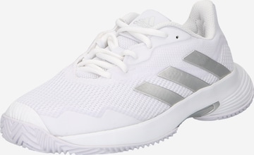 ADIDAS PERFORMANCE Athletic Shoes 'Courtjam Control' in White: front