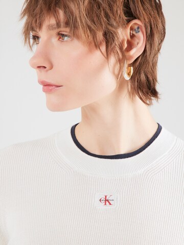 Calvin Klein Jeans Свитер в Белый