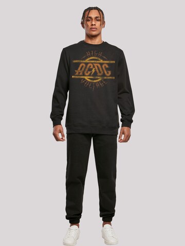 Sweat-shirt 'ACDC' F4NT4STIC en noir