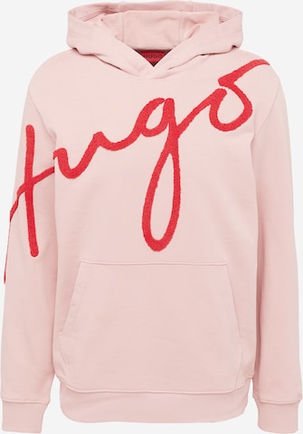 HUGO Red Sweatshirt 'Dokapi' in Pink: predná strana