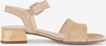 GABOR Strap Sandals in Beige