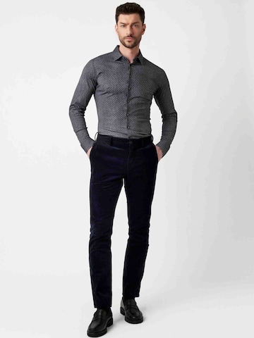 Coupe slim Chemise DESOTO en bleu