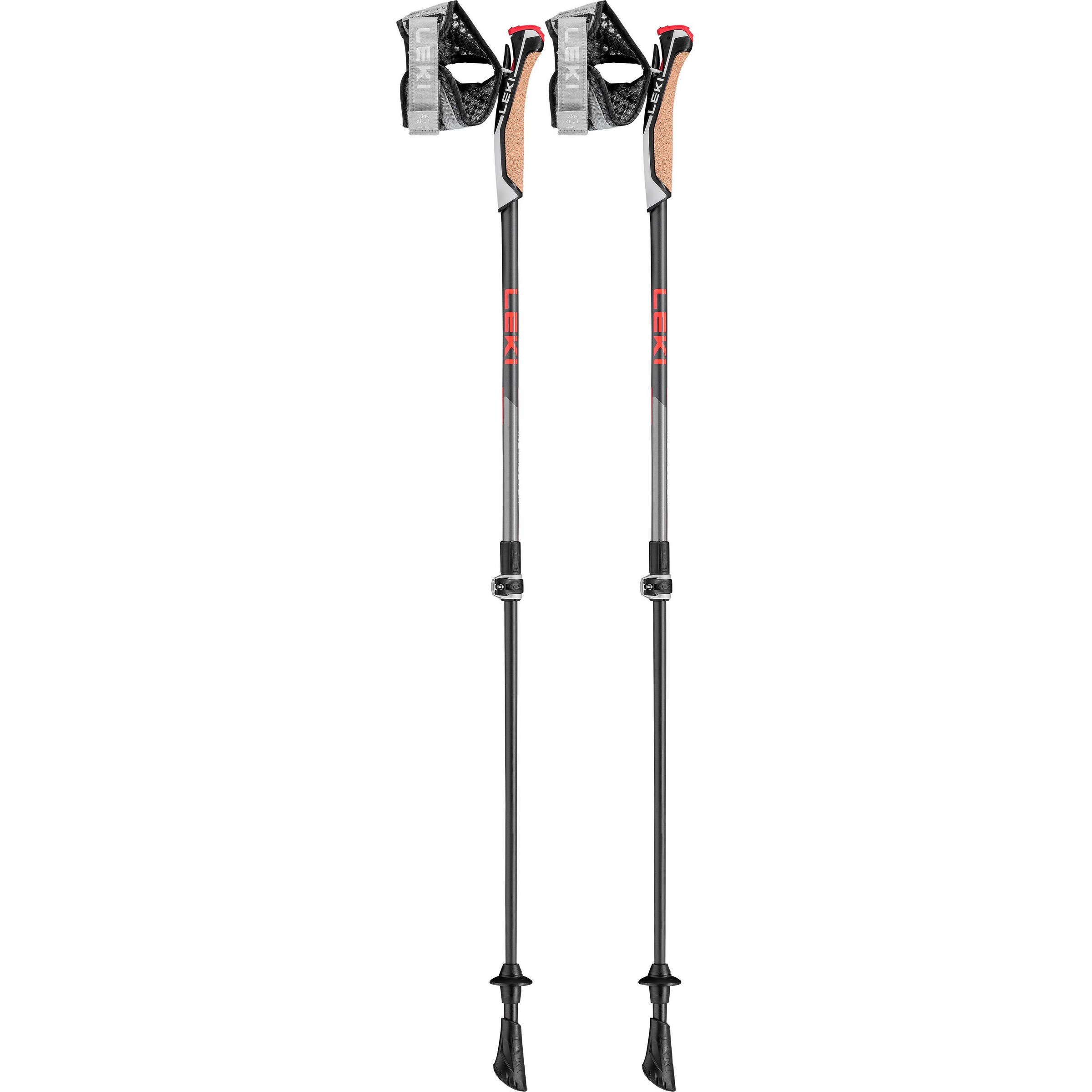 LEKI Stick 'Instructor Lite' in Black: front