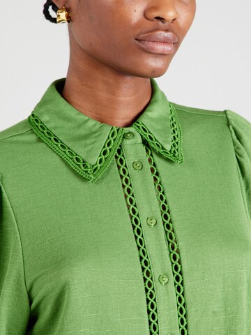 VILA Blouse 'VICARMENA' in Green