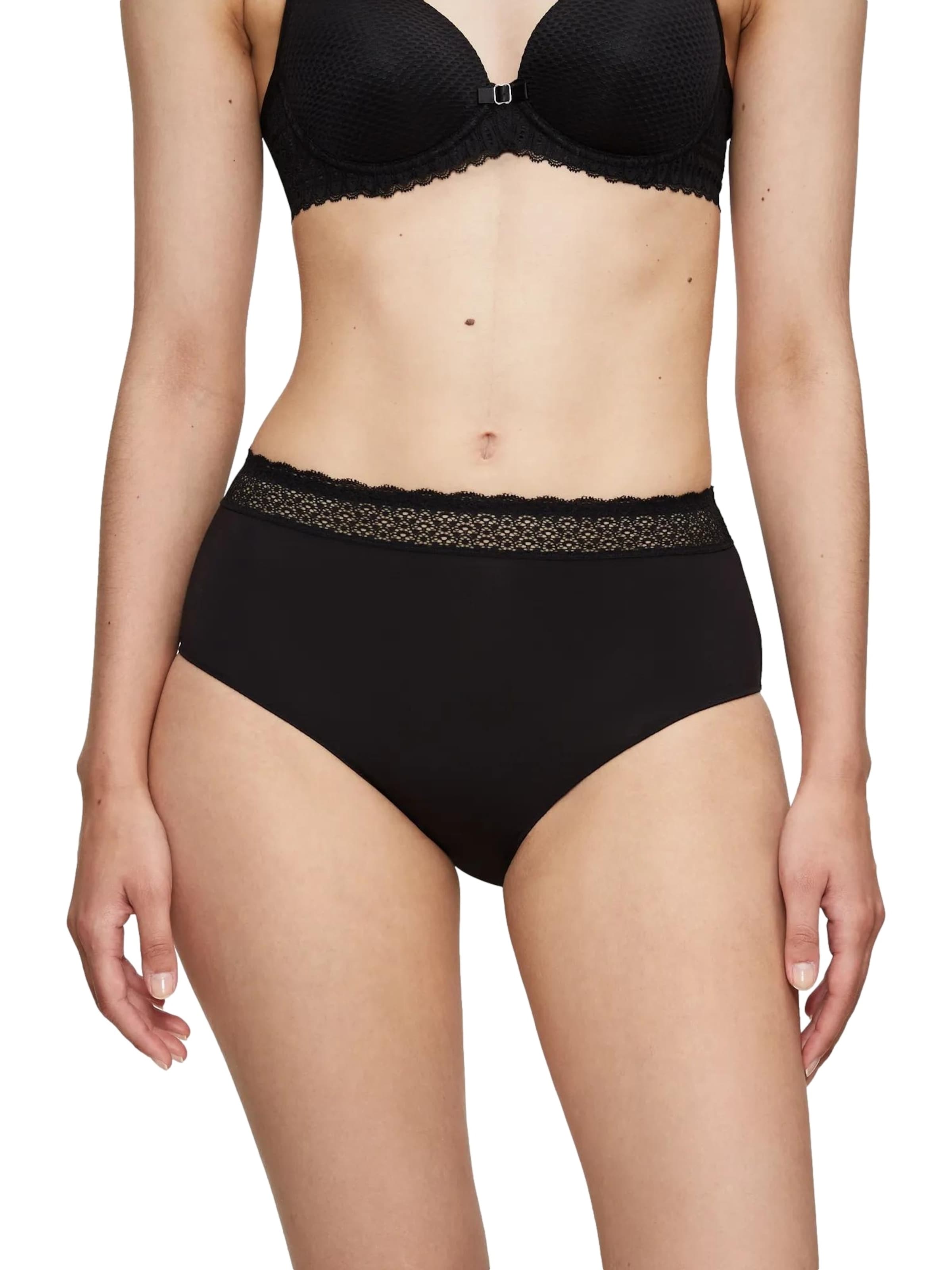 Slip 'Feel of Modal' di TRIUMPH in nero: frontale