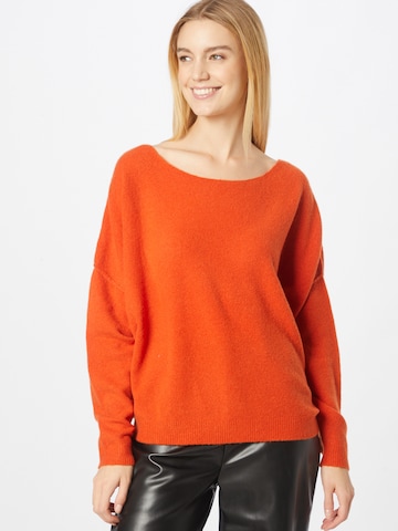 AMERICAN VINTAGE Sweater 'DAMSVILLE' in Red: front