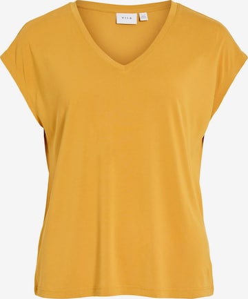 VILA T-Shirt 'VIModala' in Gelb: Vorderseite