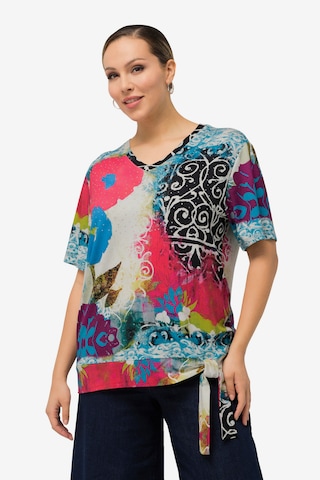 T-shirt Ulla Popken en mélange de couleurs : devant