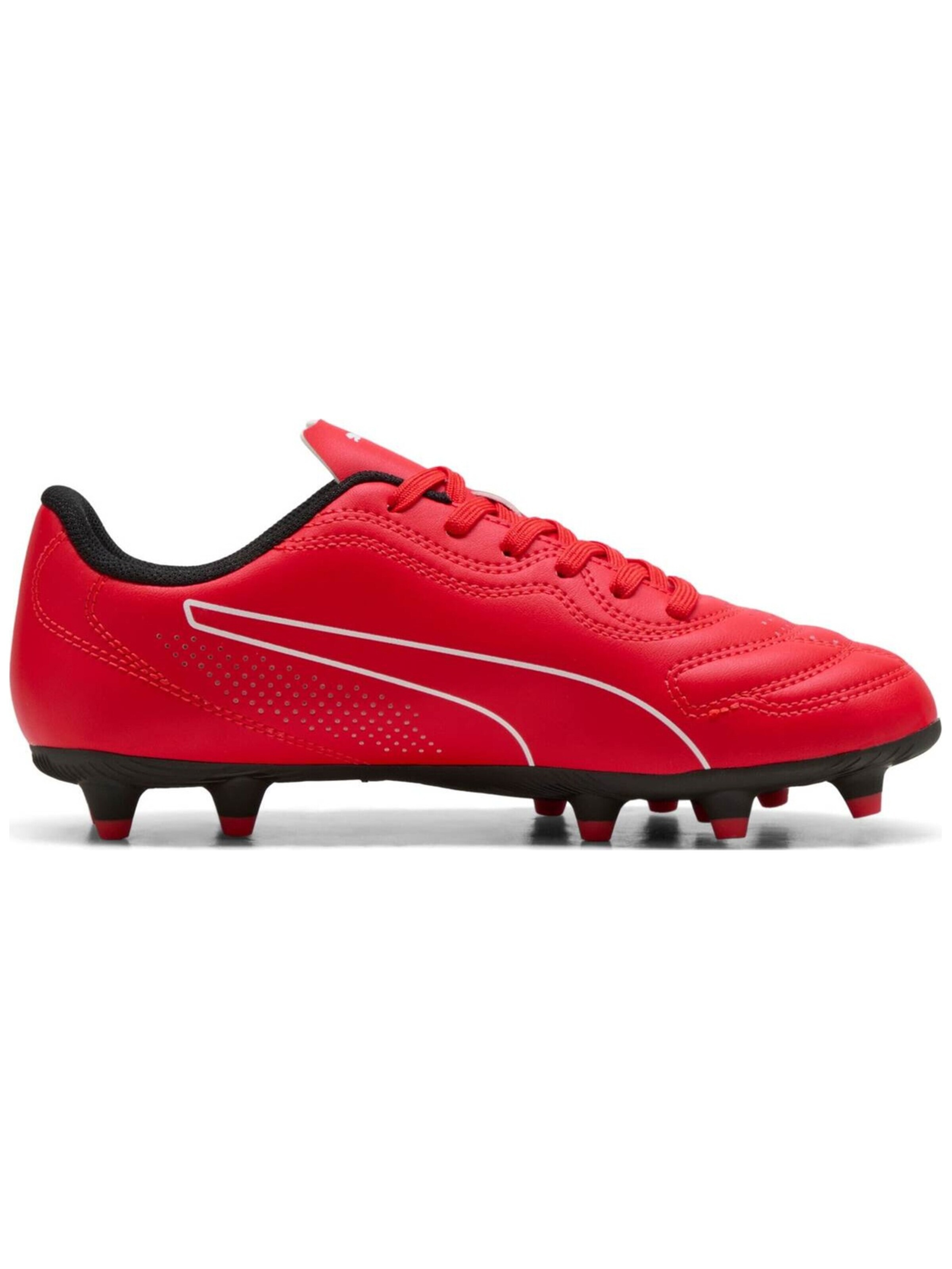 Scarpa da calcio 'Puma Classico Fg Jr' di PUMA in rosso