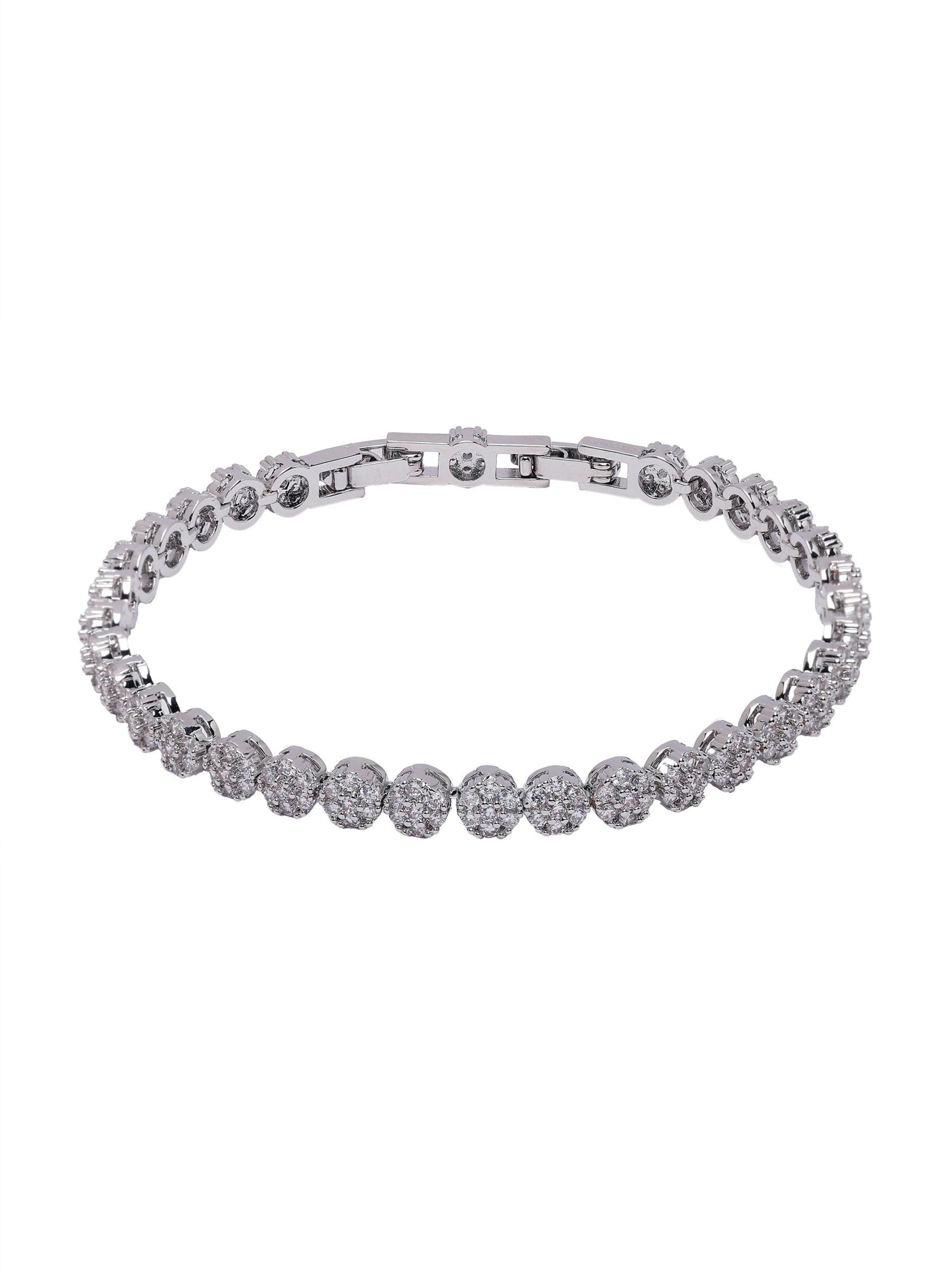 Braccialetto 'Helenaia' di AVANT-GARDE PARIS in argento: frontale