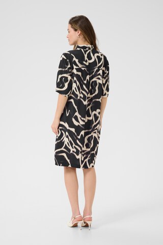 Robe-chemise 'Martha' Kaffe en noir
