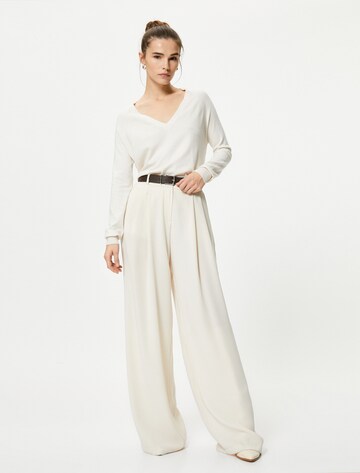 Koton Pullover in Weiß