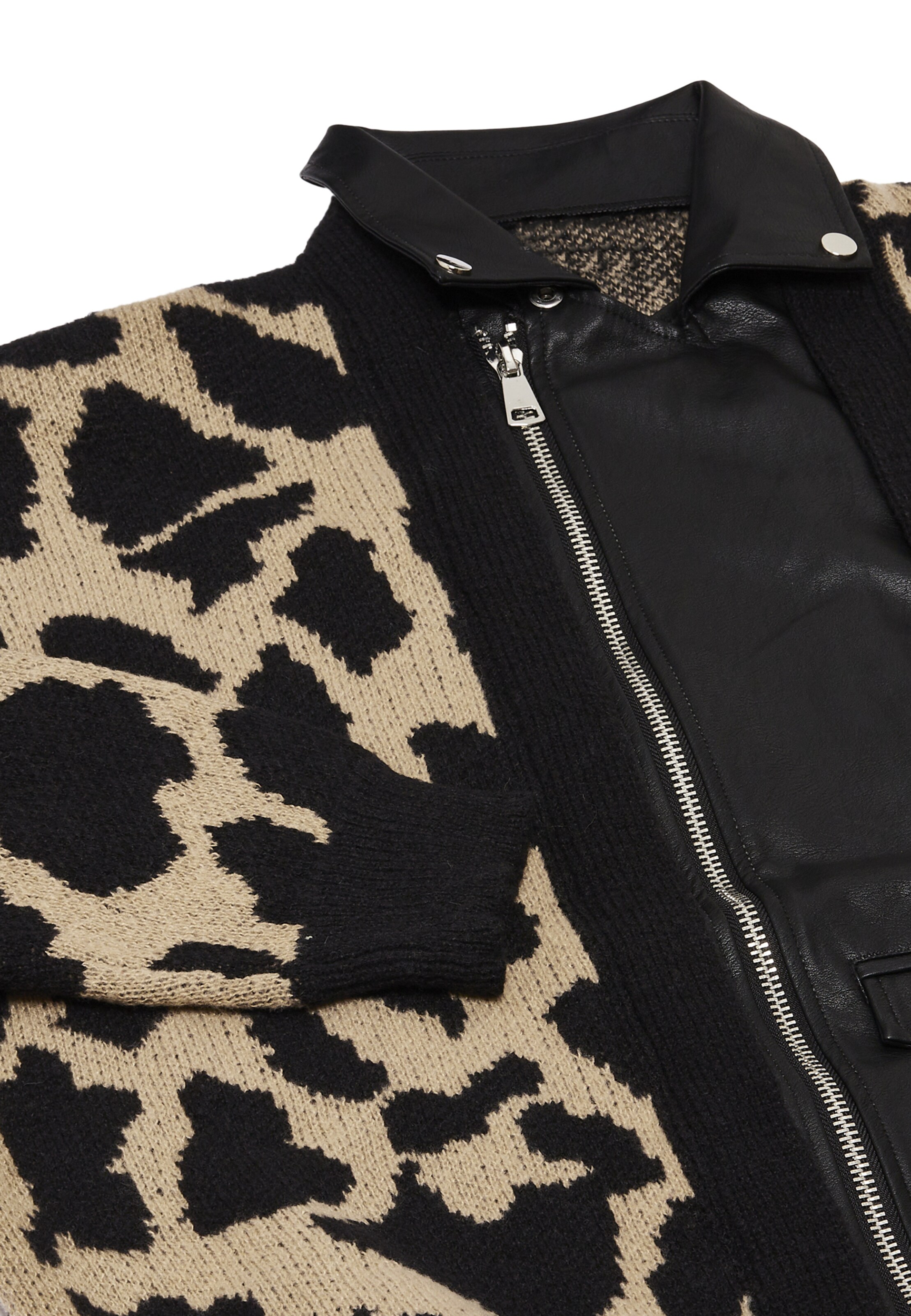 NAEMI Strickjacke in Beige