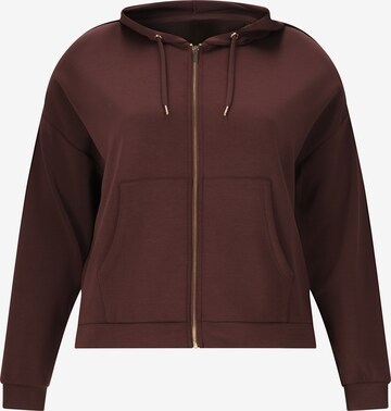 Q by Endurance Kapuzenjacke 'Tiamo' in Rot: Vorderseite