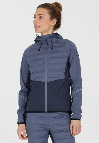 ENDURANCE Outdoorjas 'Eluna' in Blauw: voorkant